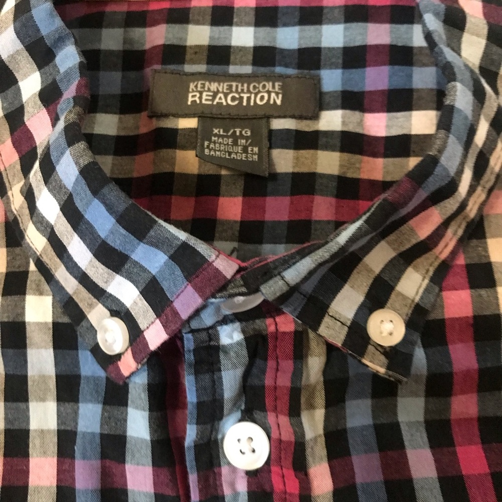 Kenneth Cole Reaction Short-Sleeved Shirt